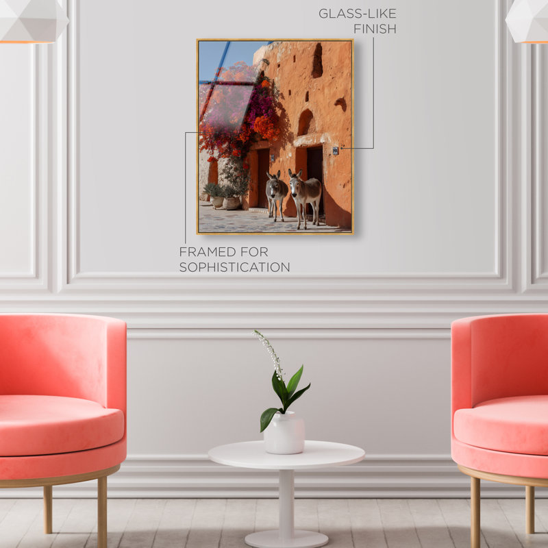 Morning Wait High-Gloss Frameless Acrylic Glass Wall Art Animals Print by Oliver Gal, Ready to Hang, 16 x 20, 25"H x 31"W