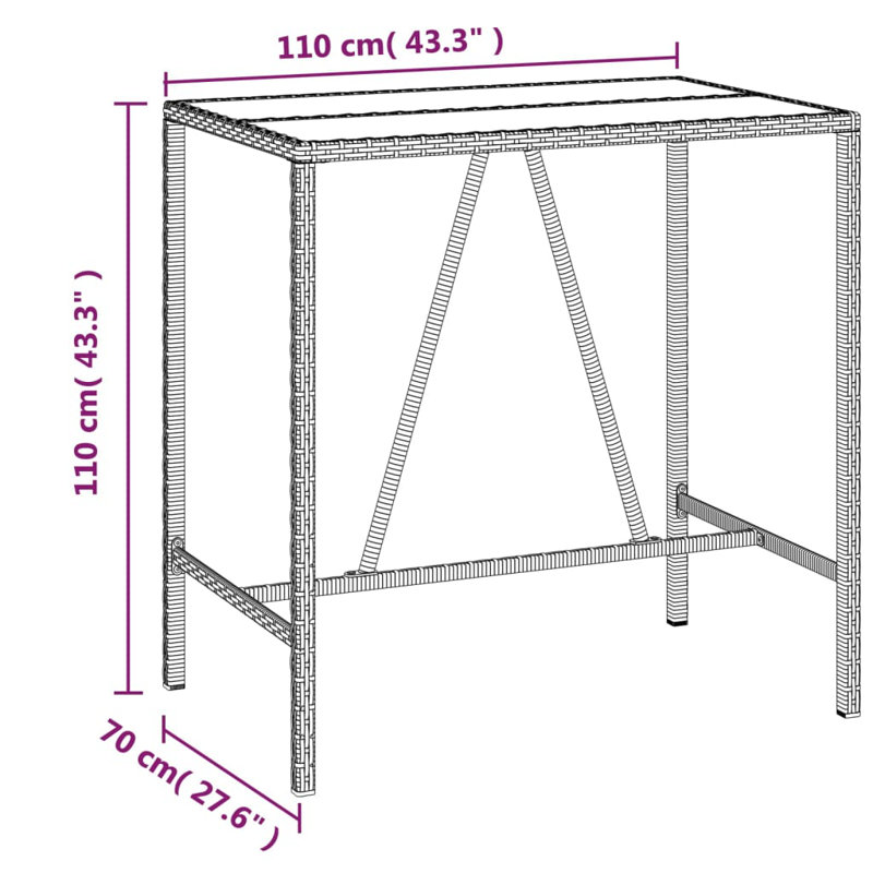 Fayez Bar Set with Stools