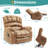 Anastasie Upholstered Heated Massage Chair-477425359