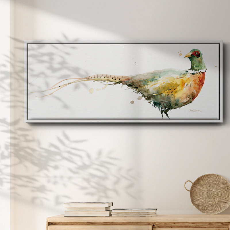 Harvest Pheasant- Framed Canvas
