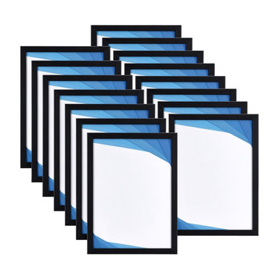 15 Pack A4 Picture Frames for Wall or Tabletop Display