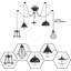 5 - Light Black Novelty Pendant
