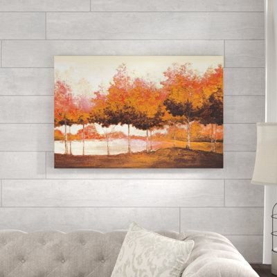 " Trees In Autumn "