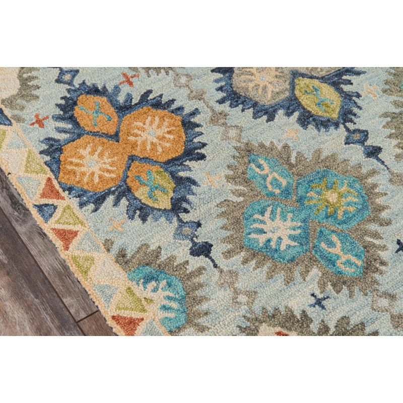 Dalas Wool Geometric Indoor Rug, Rectangle 2' x 3'