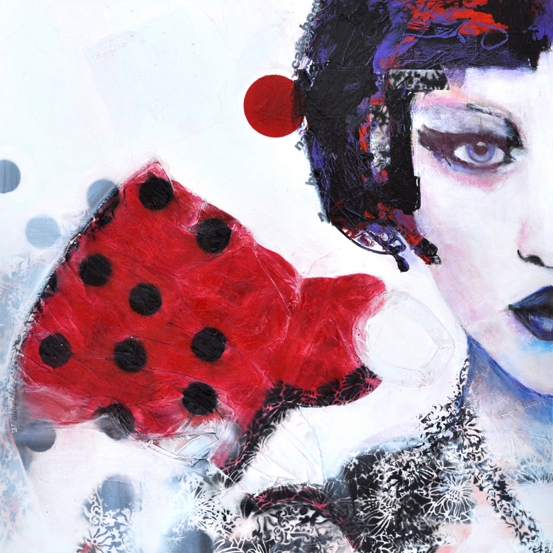 Lana Greben - Wrapped Canvas Painting, 122cm H x 122cm W x 3.81cm D