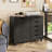 Crandon 31'' W 5-Drawer Mobile File Cabinet With Wheels And Door Storage, Wood Filing Cabinet With Adjustable Shelf, Printer Stand Organizer With Spacious Drawers for Home Office-731186878