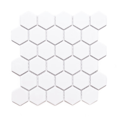 SAMPLE - HoneyComb Porcelain Mosaic Tile