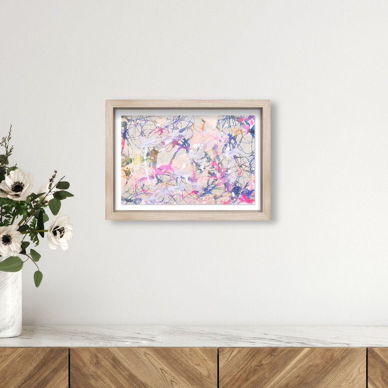 Jungle Walk Print by Oliver Gal, 21.5"H x 31.5"W, Shadowbox