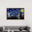 Seattle, Washington Starry Night Skyline - impression d'art graphique-52462723-52462730