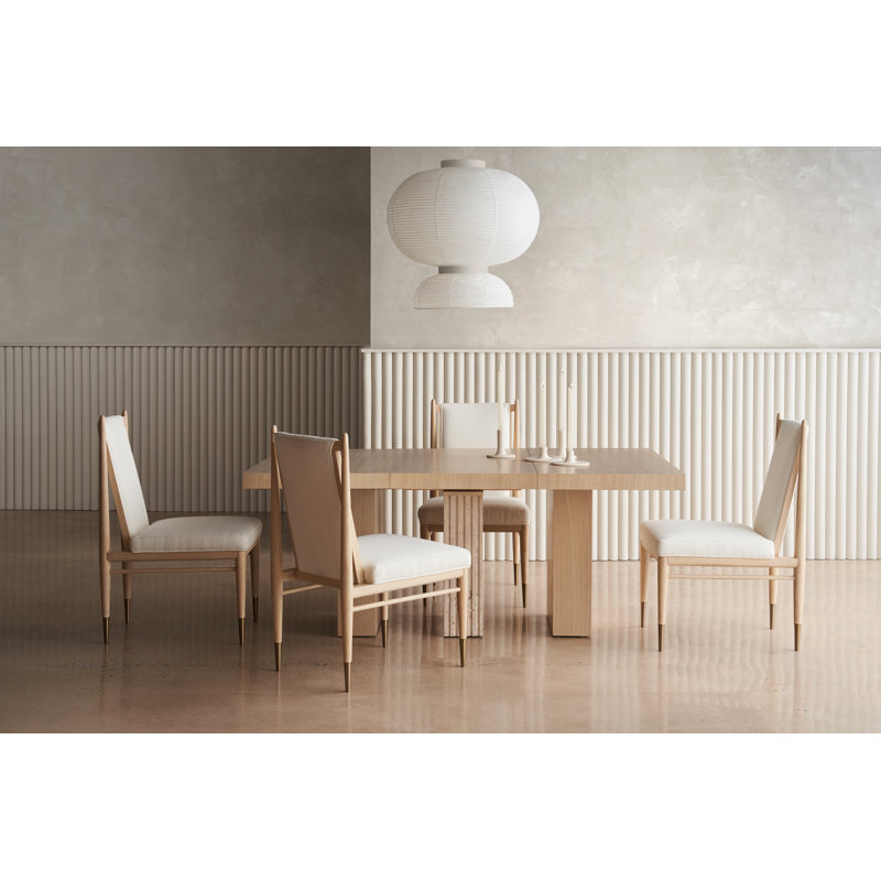 Unity Upholstered Dining Chair, Sun Drenched Oak