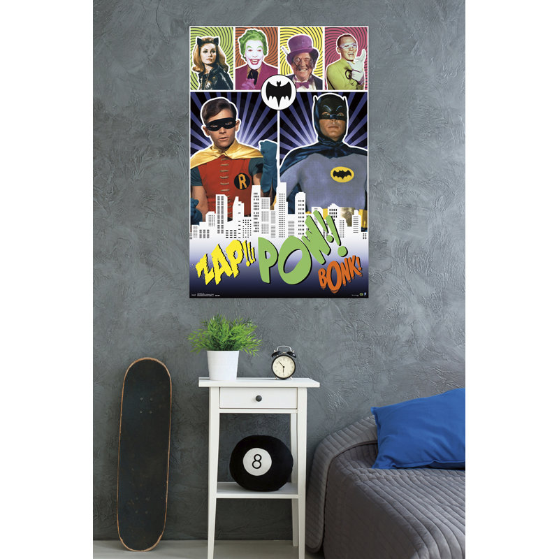 Impression sur papier batman-pow
