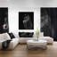 «Black Horse in Darkness», reproduction de photo sur toile tendue-29496064