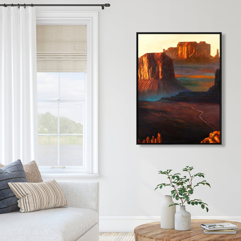 «Monument Valley Tribal Park In Arizona», reproduction sur toile