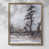 Walnut Framed Canvas selected