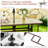 Patio Outdoor Table With 1.69''  Umbrella Hole, 30"X 55" Rectangular Tempered Glass Patio Dining Table For 6,  Outdoor Metal Furniture, All-Weather Use, For Patio, Garden, Backyard, Poolside(Brown)-1643145688