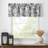 Amelie Toile Cotton Tailored 70" Window Valance-2109596817