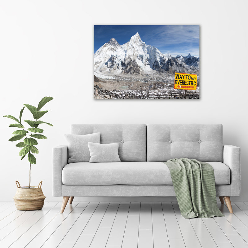 Mount Everest - Wrapped Canvas Print