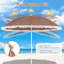 74 " W Tilt Beach Umbrella with Manual Lift-1557335598