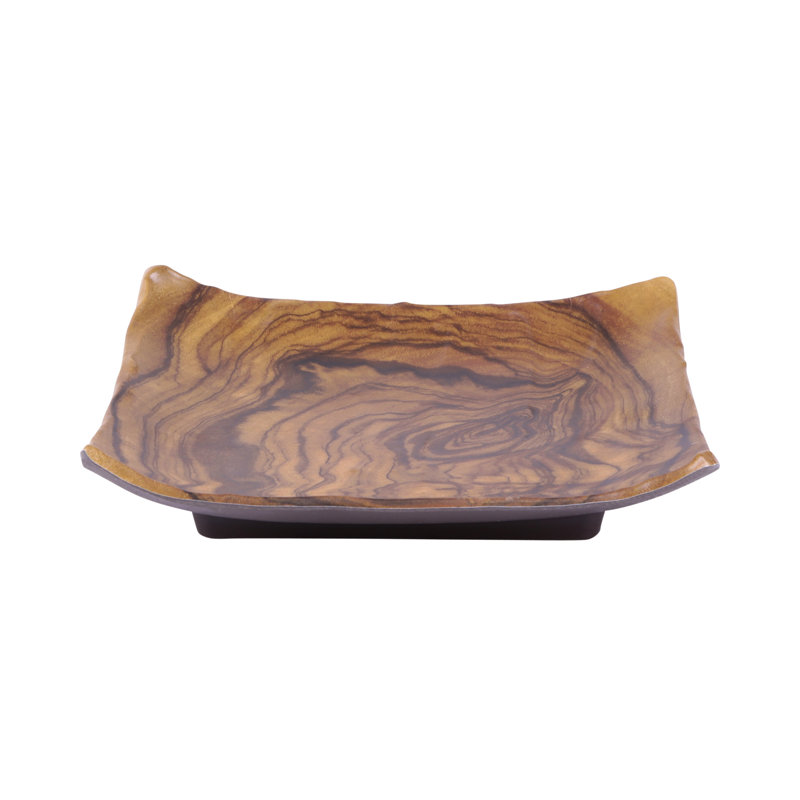 Assiette plate en mélamine 10 po Sequoia