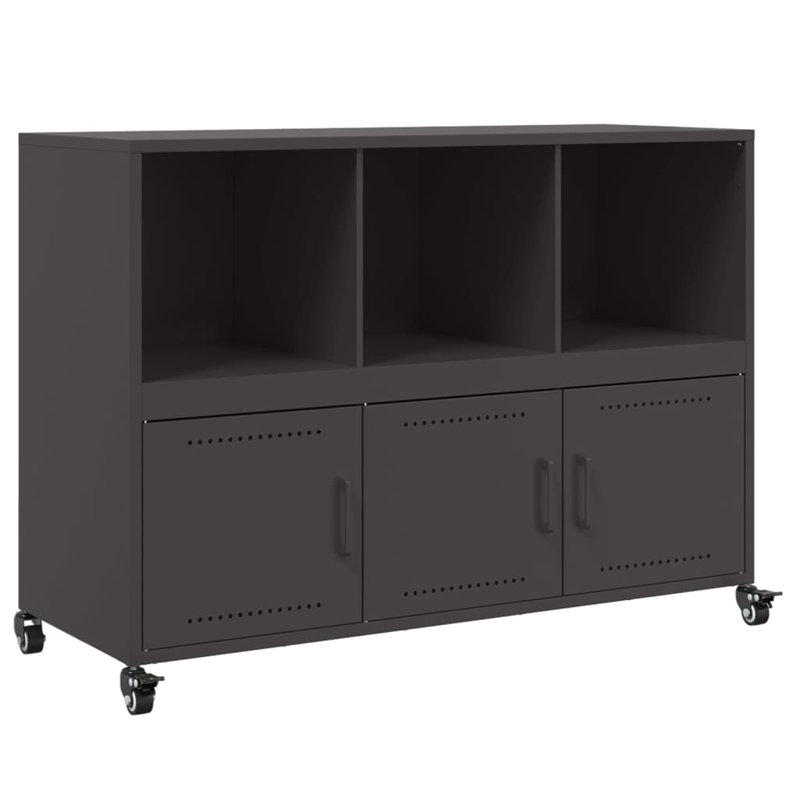 Armoire moyenne rectangulaire en acier laminé à froid vidaXL