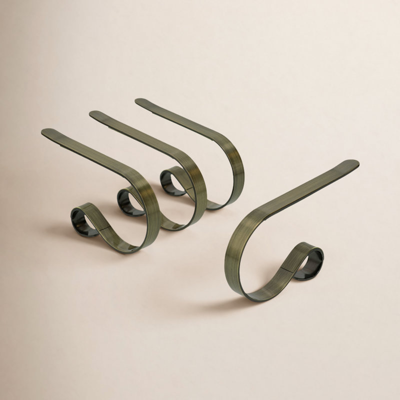 Porte-chaussette Original MantleClip, Laiton antique