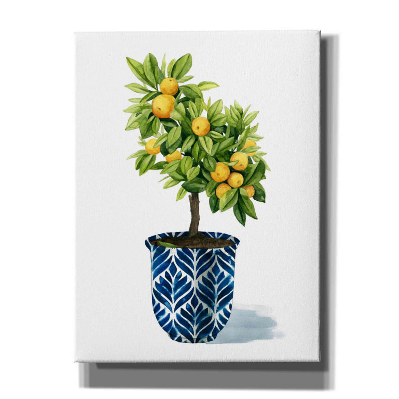 Red Barrel Studio® «Fruit Tree I» par Grace Popp, H 16 po x l 12 po x P 0,75 po