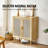 Rattan Cabinet, Rattan Storage Cabinet 31.5Inch With 2 Magnetic Doors And Adjustable Shelves, Sideboard Buffet Cabinet For Hallway, Entryway, Living Room, Or Kitchen-399754121
