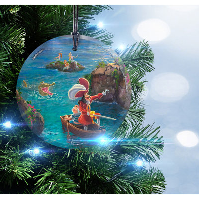 Disney Peter Pan - Captain Hook and Smee Hanging Glass Print