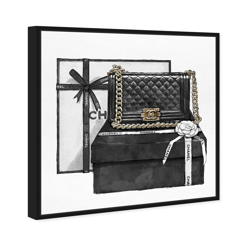 Gifted Beauty - Impression sur toile, Toile encadrée noire, H 40 po x l 40 po