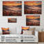 Boycie Tennessee Great Smoky Mountains Sunset II sur impression de bois-1408745416