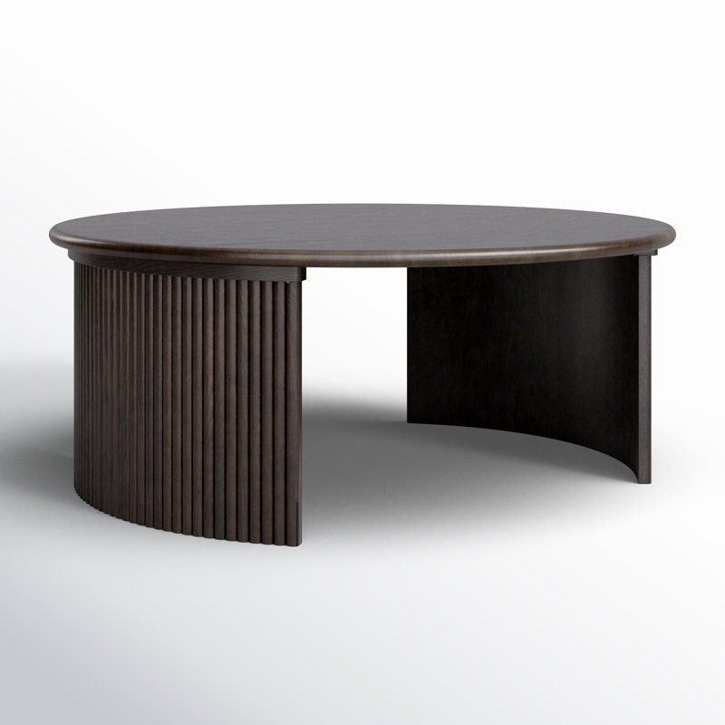 Penny Small Coffee Table Dark Brown, 15.75" H x 39" L x 39" W, Espresso