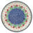 Babcia's Garden Polish Pottery 8" Plate