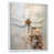 White Floater Framed
