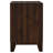 2-drawer Nightstand Bedside Table Walnut