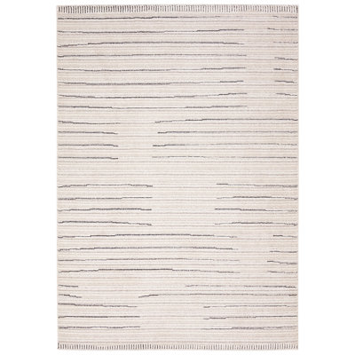 Union Rustic Vibe by Loehrke Powerloomed Abstract Tan/Taupe Area Rug (6 ...