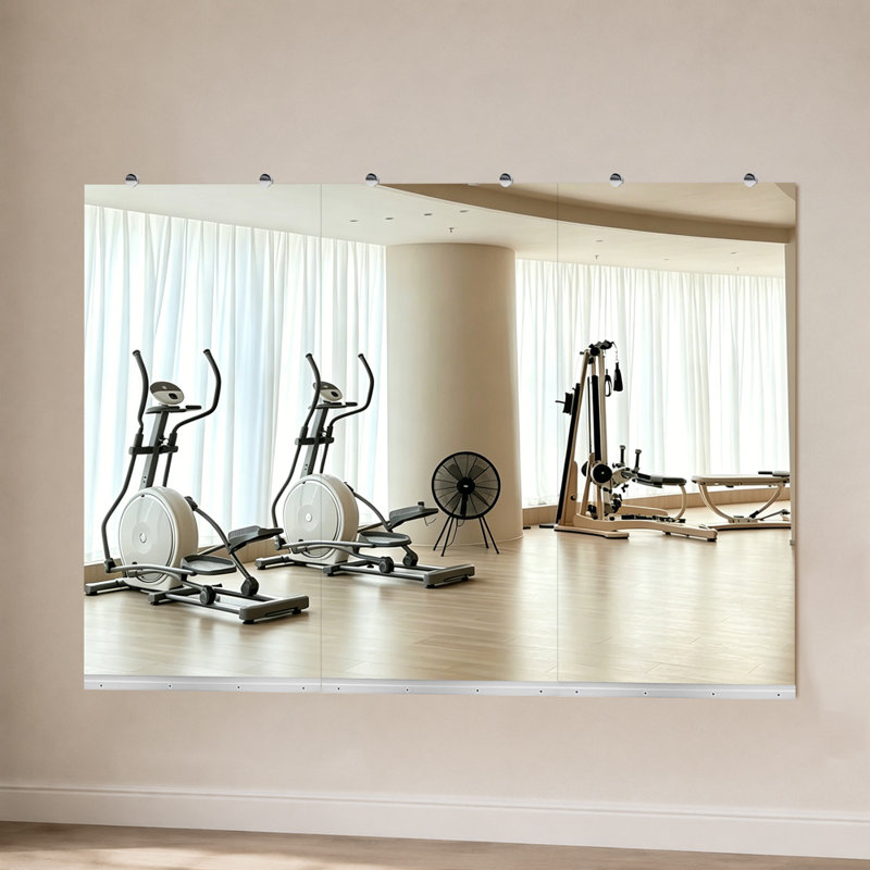 Full-Length Gym Mirrors, 3 Pieces