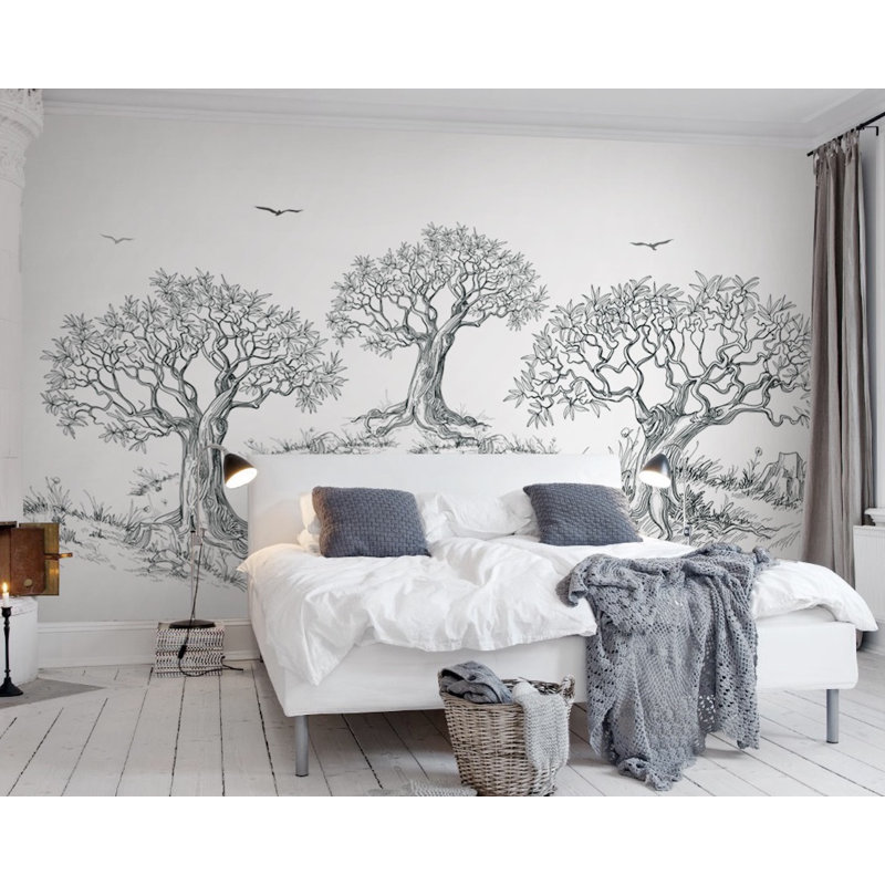 Murale Sabb Forest Tree, L 75 po x l 112 po