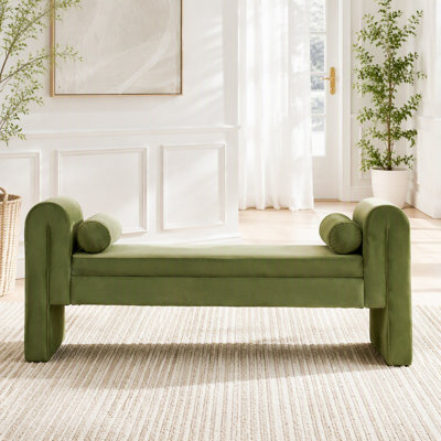 Oversized Storage Bench for Entryway and Bedroom