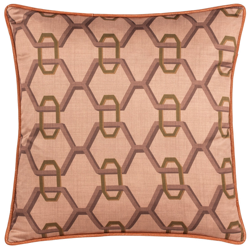 Carnaby Square Cushion, Pink