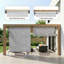  Rideau roulant en tissu PEHD pour patio-421522940-421522928