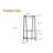 Solid Oak Wood Clothes Rack