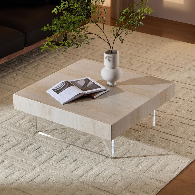 Table basse carrée 34,65 po Mariany