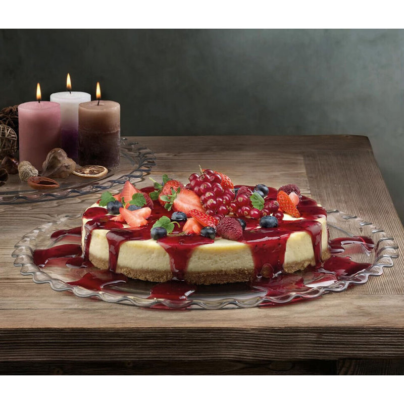 Rosdorf Park Teresita Glass Platter
