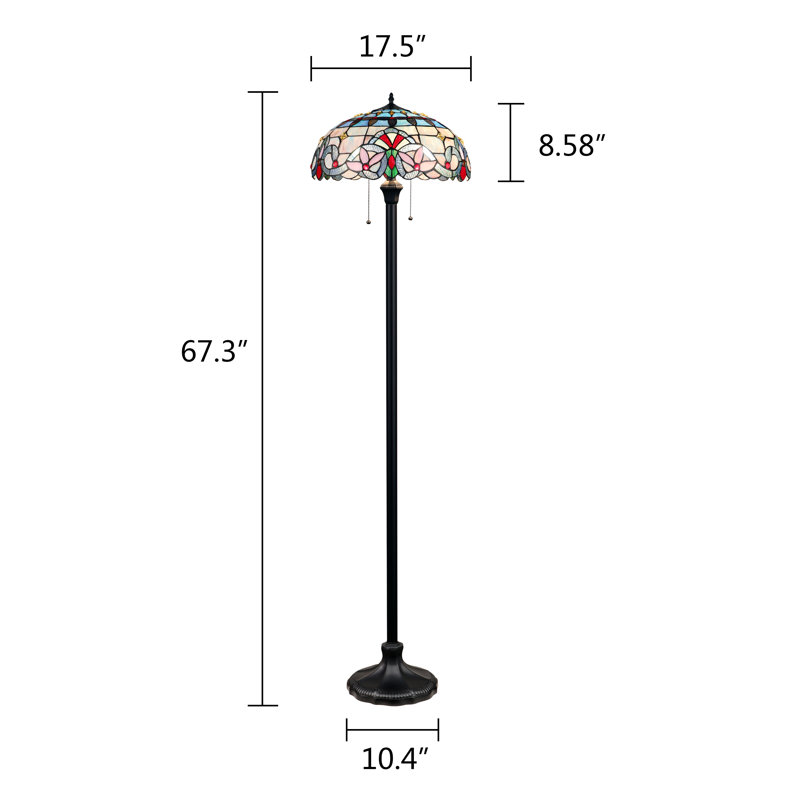 Lampe sur pied 67 po Ahupendra