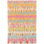 Tapis en laine crocheté à la main Paint Chip Confetti
