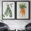 «Garden Fresh Peas», ensemble de 2 reproductions d'art