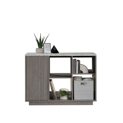 Accent Storage Cabinet, Gray Finish