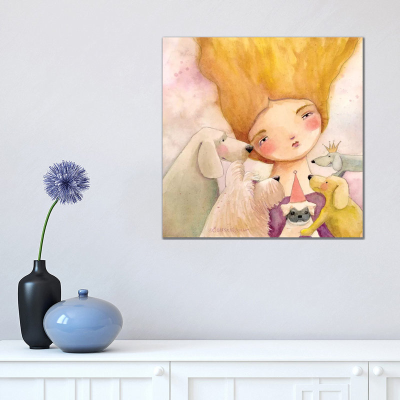 Loyalty 1 Piece Painting on Canvas, 45.72 cm H x 45.72 cm W x 1.91 cm D, Wrapped Canvas
