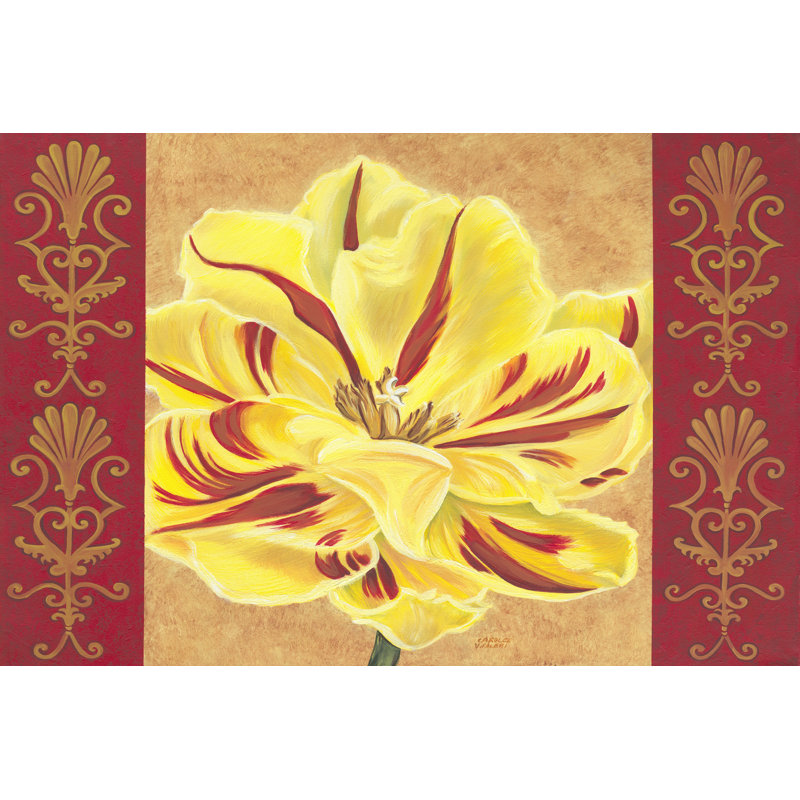Tulip Power II by Carolee Vitaletti - Wrapped Canvas Art Prints, 20cm H x 30cm W x 3.8cm D