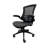 Flip Mesh Back Office Task Chair with Flip Up Arms, Black Vinyl Seat
